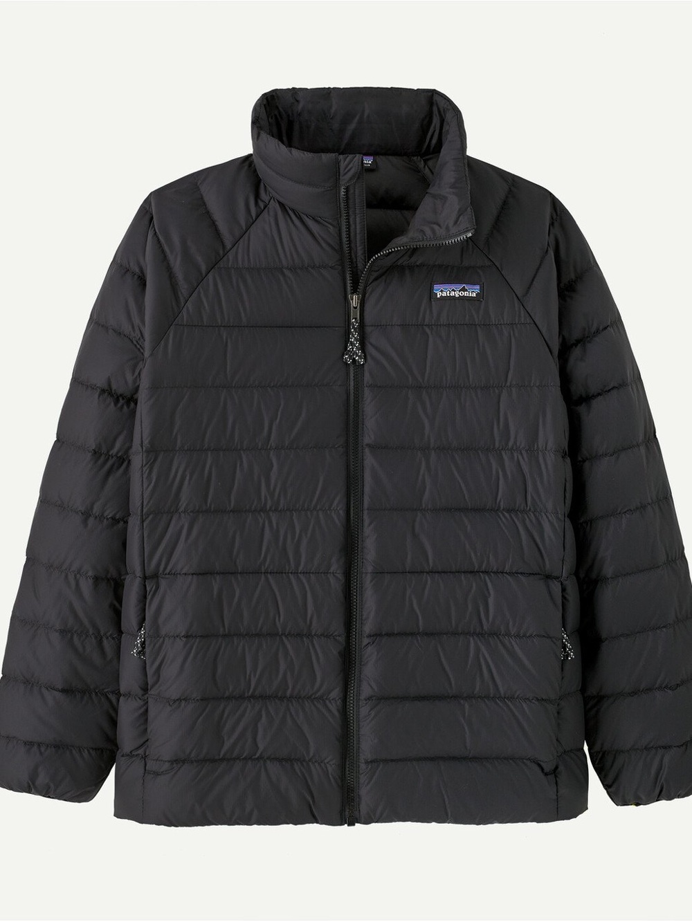 Patagonia  Unisex Kids' Black Down Puffer Jacket Size 12 EUC